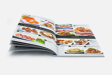Printing Restaurant Menu Book